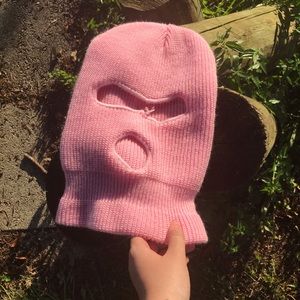 Pink Ski Mask Beanie💘